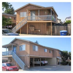 Two Grover Beach Four Plexes Sold Together